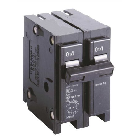 EATON Circuit Breaker, CL Series 40A, 2 Pole, 120/240V AC CL240